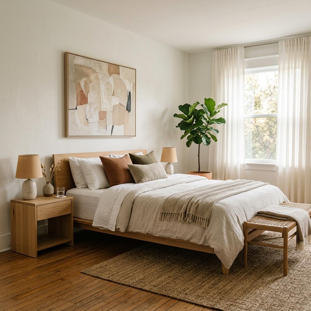 Bedroom interior design by Spaciora